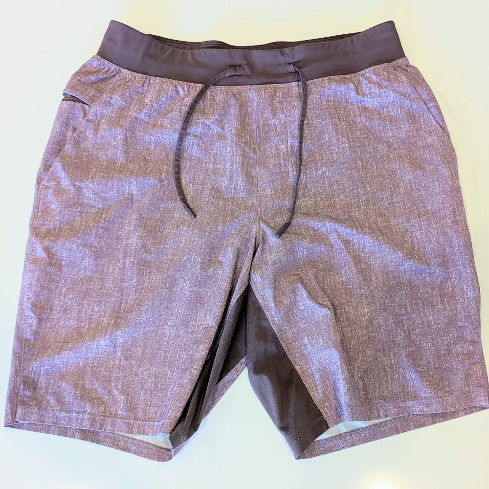 lululemon T.H.E. Short | Lined | 9" Inseam | Medium | Heathered Pink